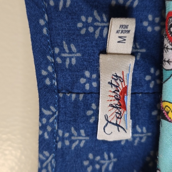 Faherty Lyla Floral Organic Cotton Cottagecore Midi Dress - Picture 10 of 10